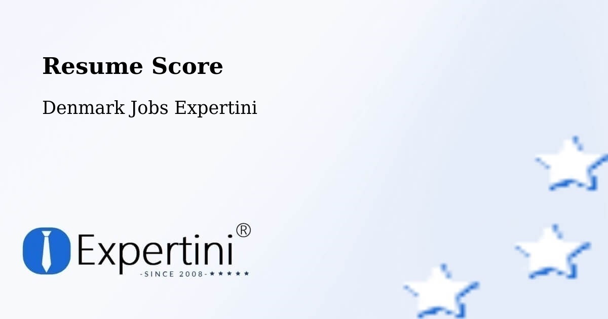 Resume Score & Job Description Match Tool – Herlev Kommune - Denmark Jobs Expertini